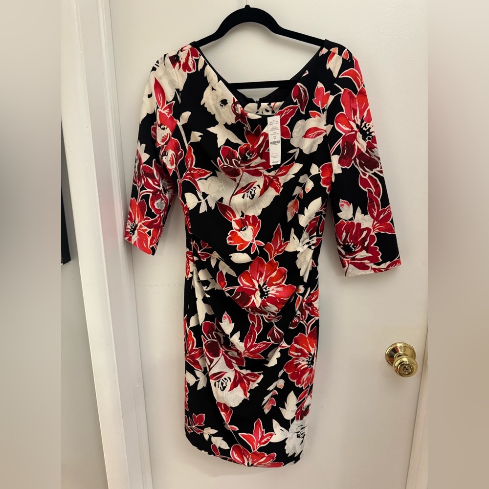 Formal White House Black Market Floral Dress